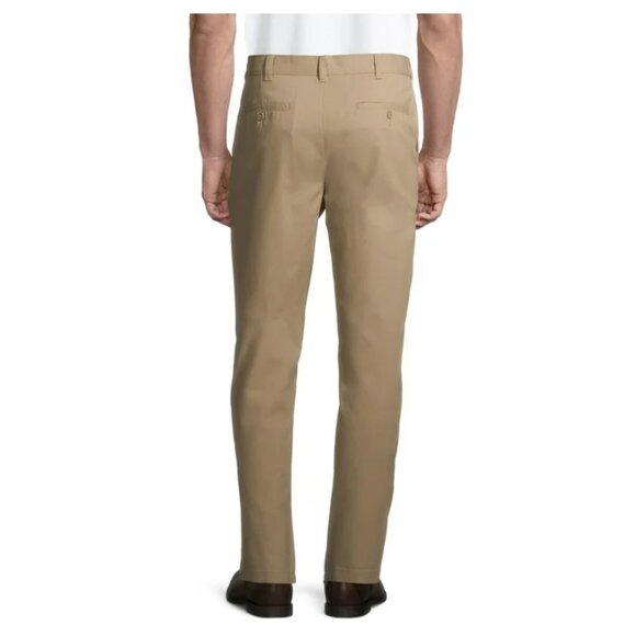 George Men's and Big Men’s Wrinkle Resistant Pleated Trouser Pants 32x34 - Picture 2 of 3